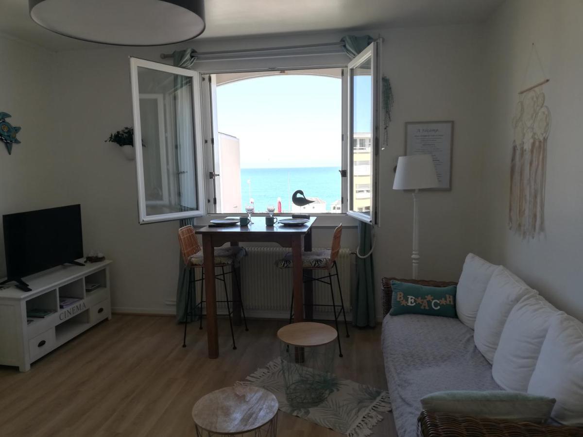 L'Horizon Vue Mer Et Falaises Fécamp Exterior foto