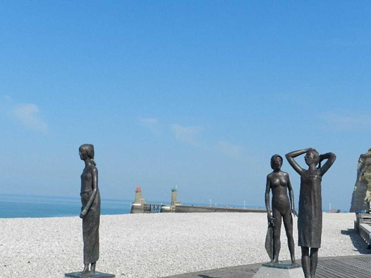 L'Horizon Vue Mer Et Falaises Fécamp Exterior foto