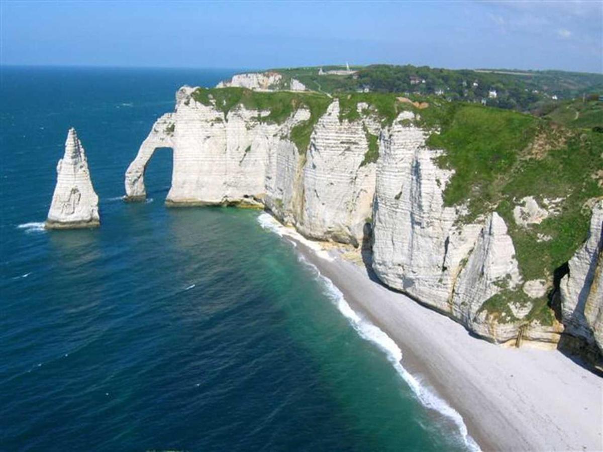 L'Horizon Vue Mer Et Falaises Fécamp Exterior foto
